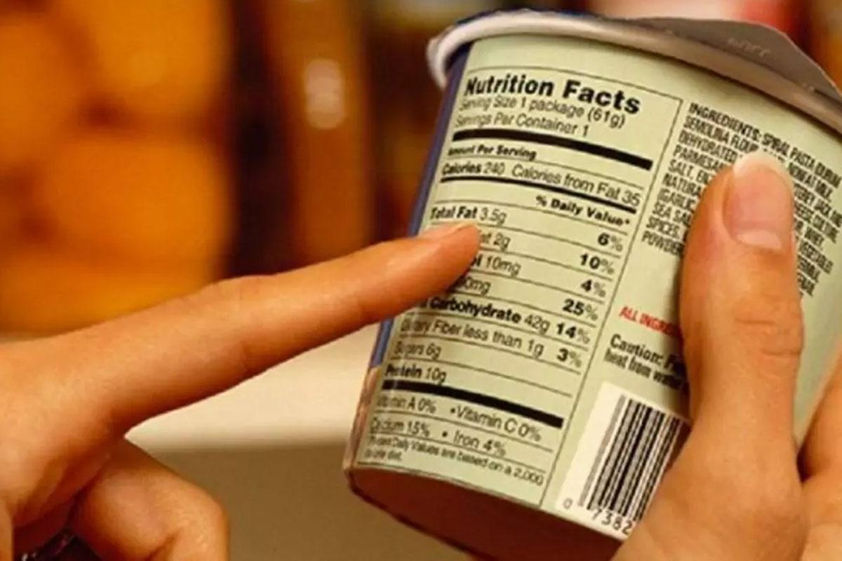 rotulagem nutricional